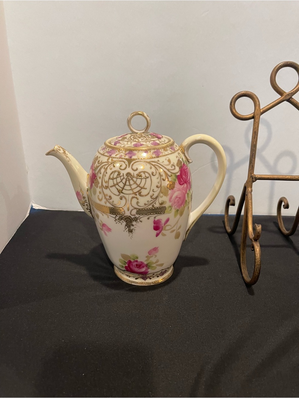 Vintage Hand Painted Nippon Teapot